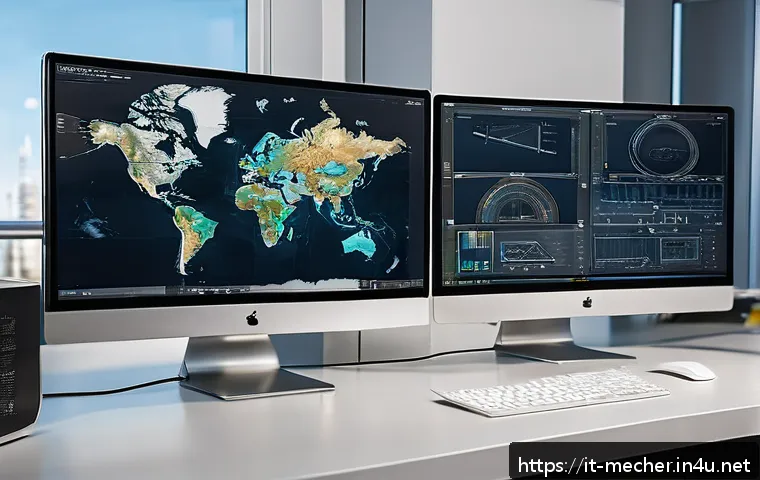 기계설계기사 실기시험 채점 기준 분석 - A highly detailed mechanical engineering workspace featuring a professional CAD setup on a sleek des...