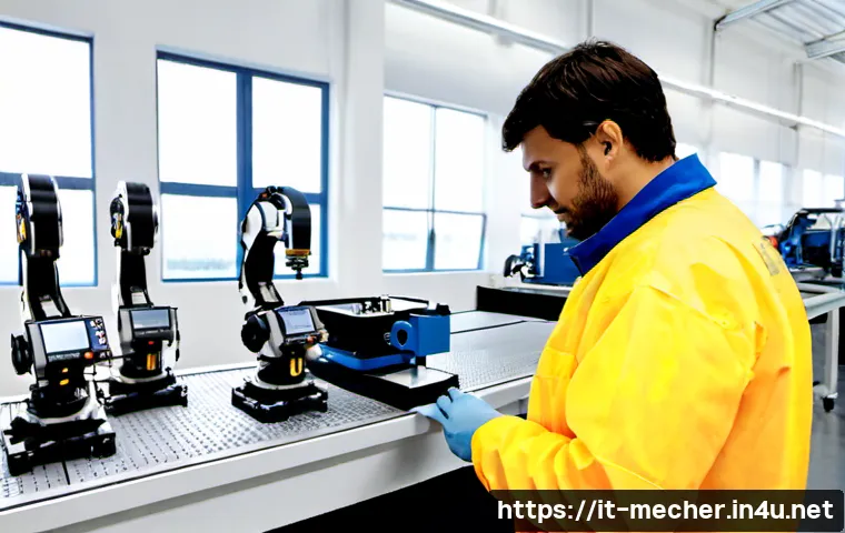 기계설계와 스마트 팩토리 설계 사례 - Photorealistic modern Italian smart factory, experienced mechanical design engineer in clean safety ...